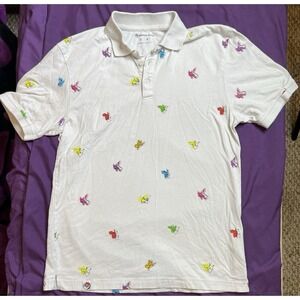 Pokemon Center Short Sleeve‎ Polo Shirt With Pikachu Characters Size Small 2021